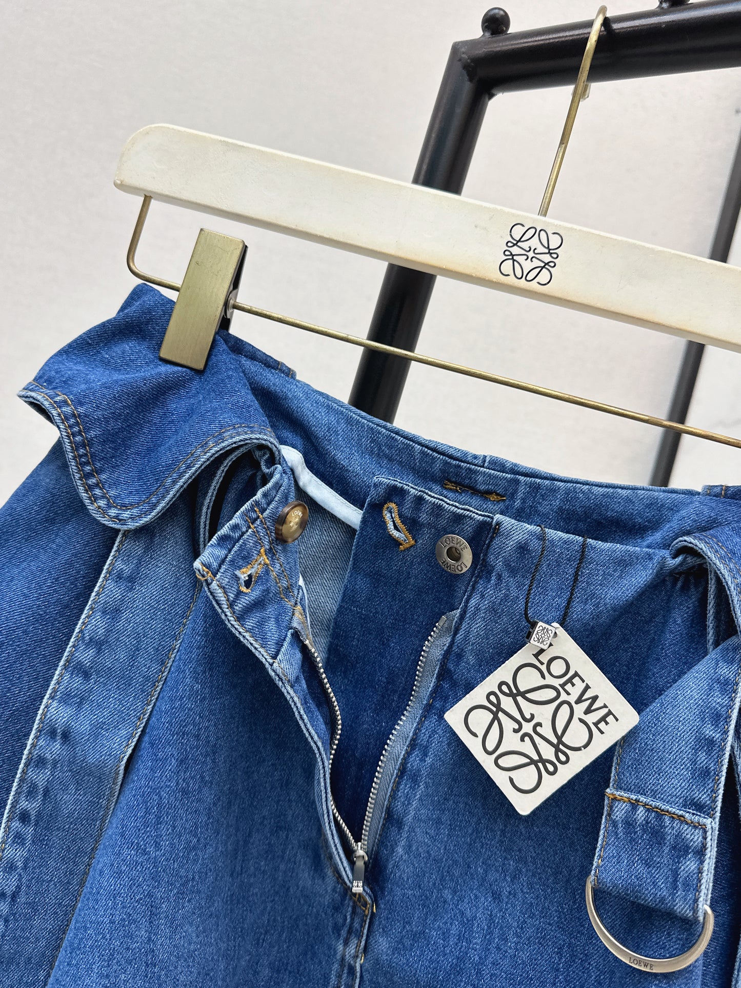 26ss Irregular Denim Skirt