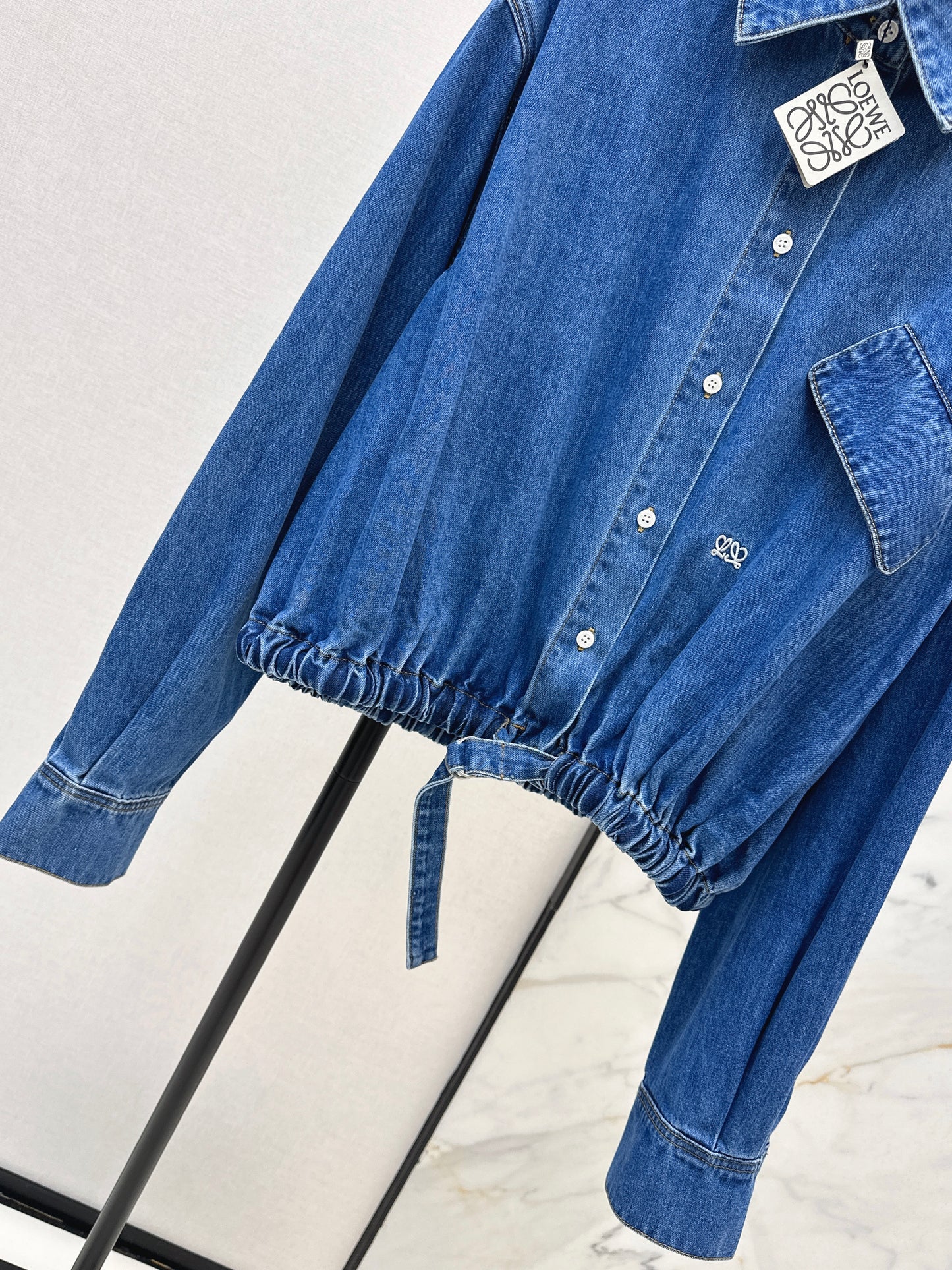 26ss Denim Shirt Collar Jacket