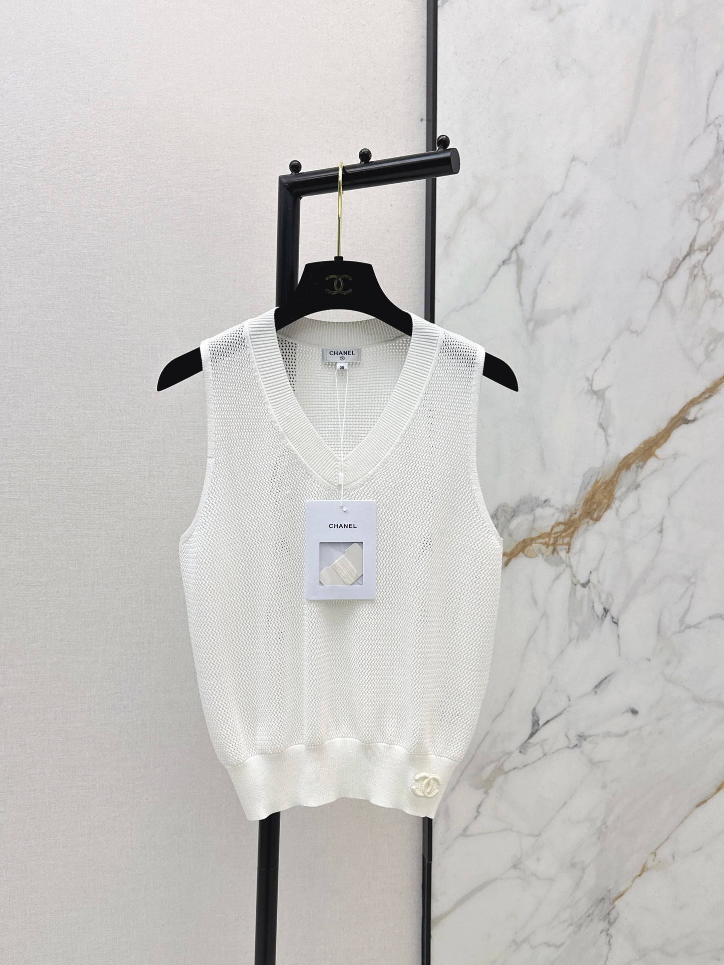 26ss V-neck knit vest