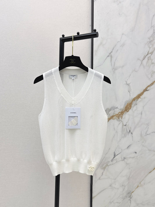 26ss V-neck knit vest