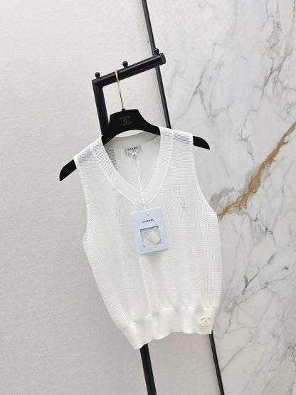 26ss V-neck knit vest