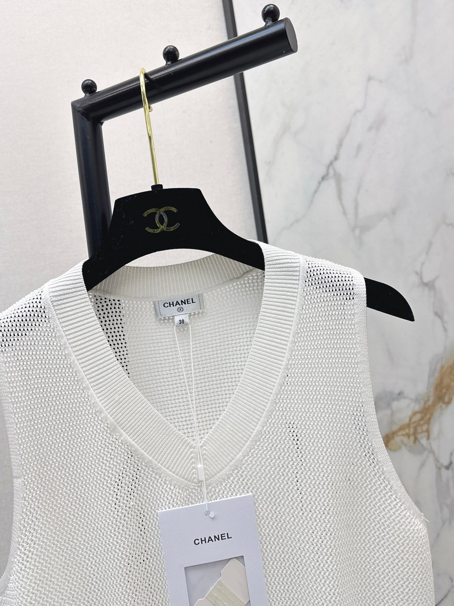 26ss V-neck knit vest