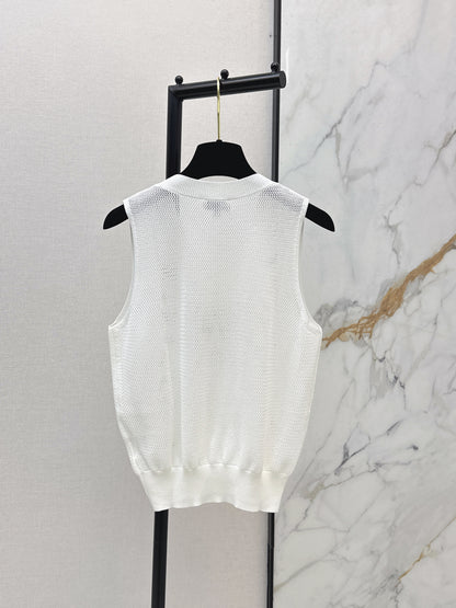 26ss V-neck knit vest