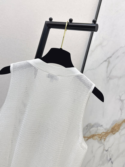 26ss V-neck knit vest
