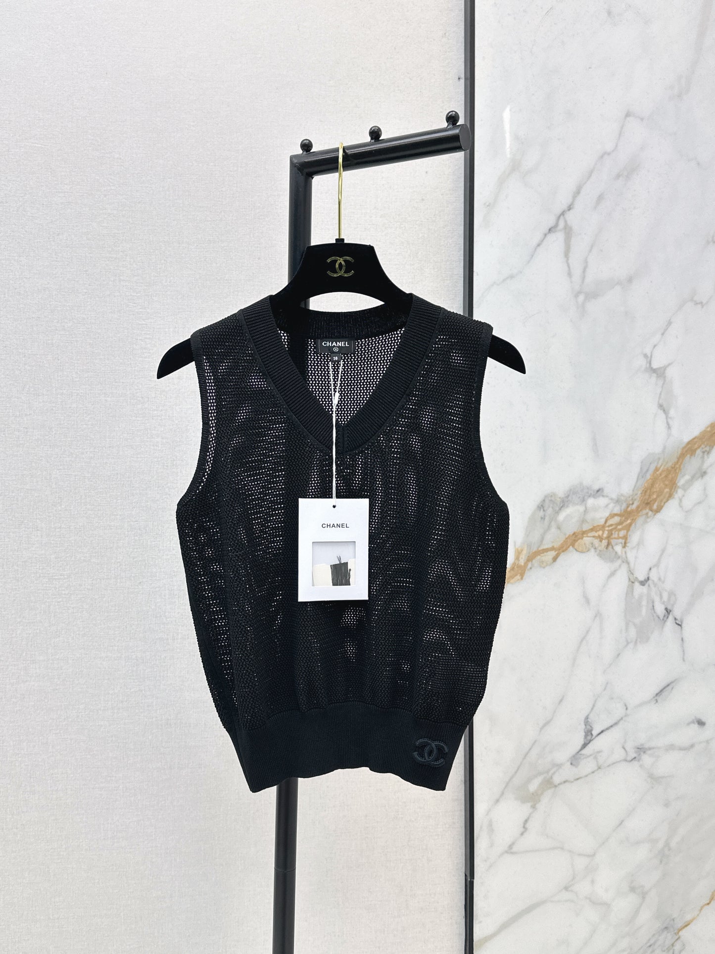 26ss V-neck knit vest