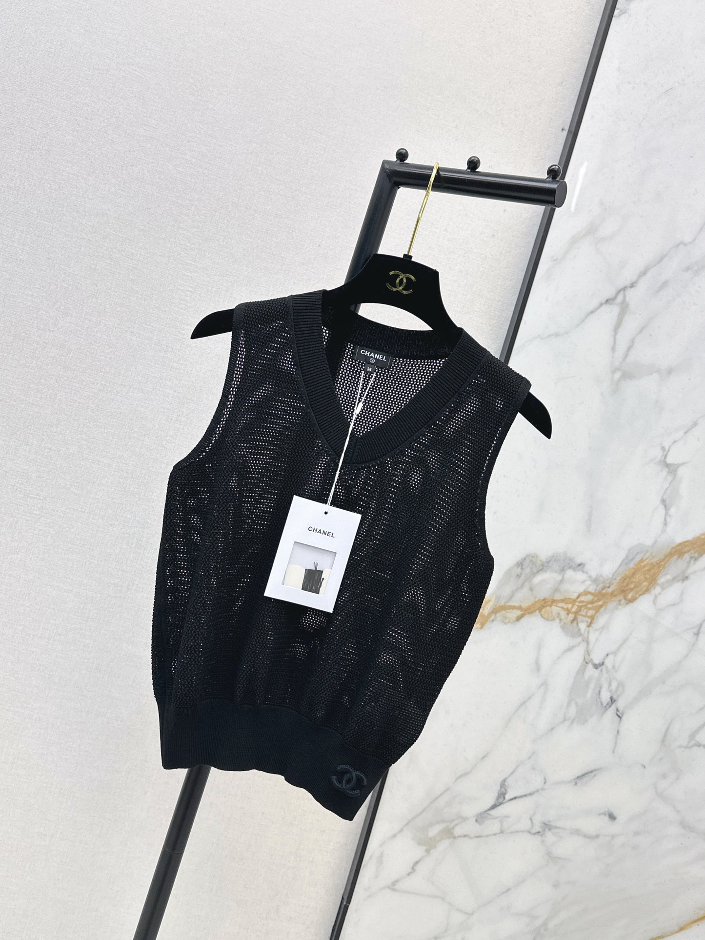 26ss V-neck knit vest