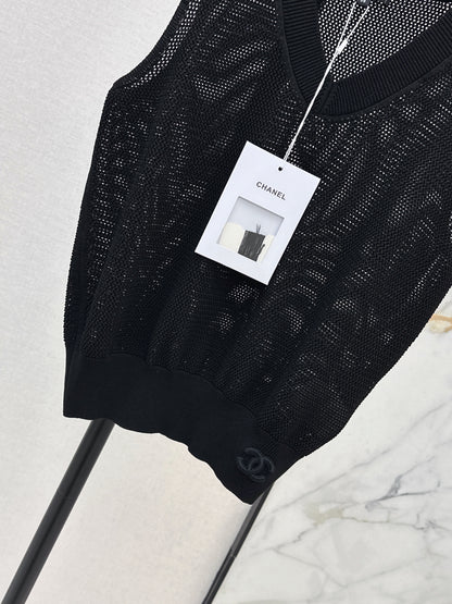 26ss V-neck knit vest