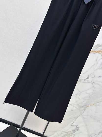 26ss Slim-fit, slightly flared trousers