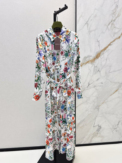 26ss Floral Pattern Dress