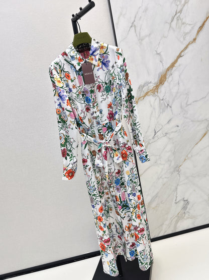 26ss Floral Pattern Dress