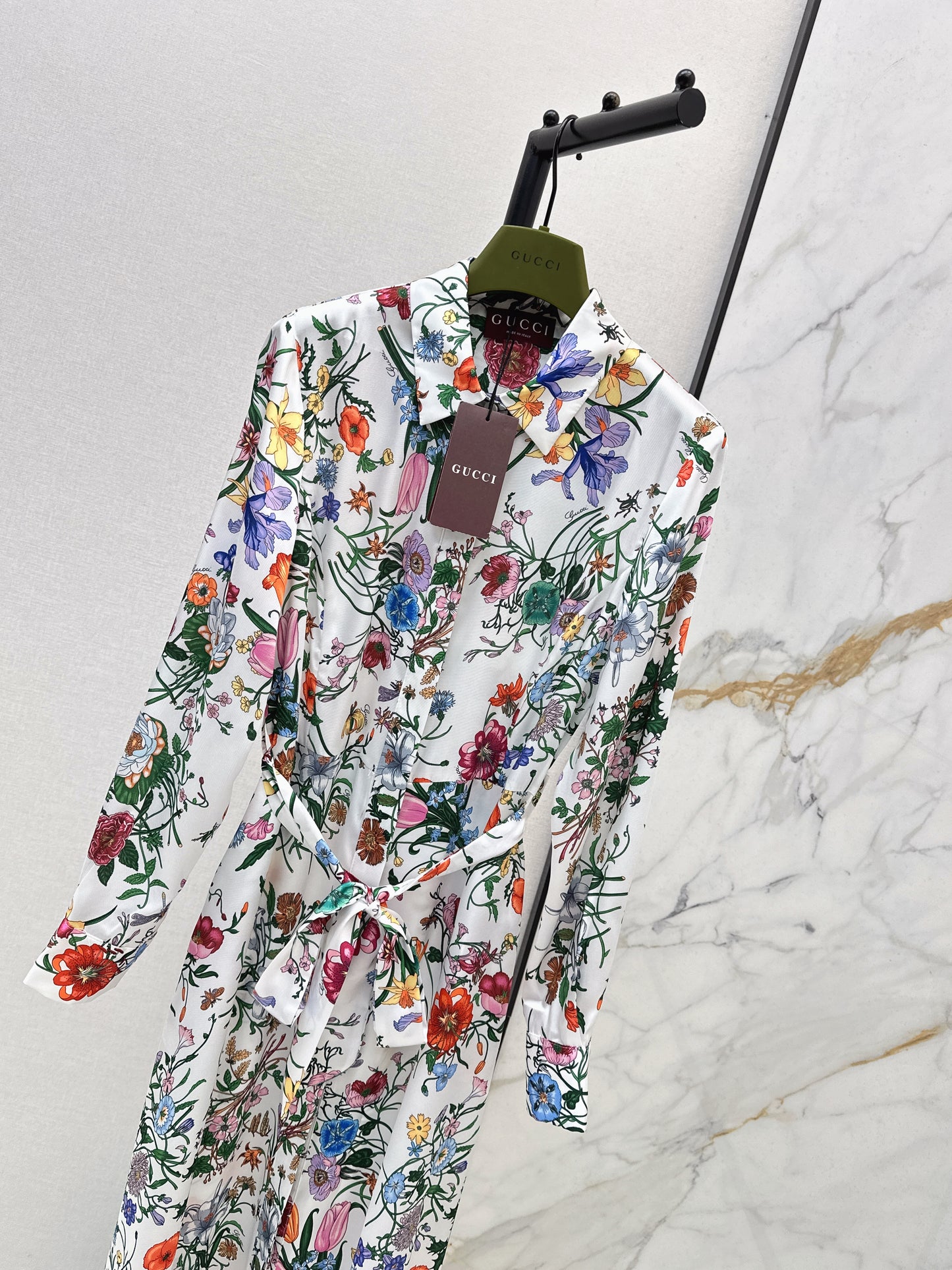 26ss Floral Pattern Dress