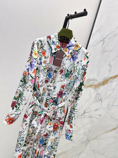 26ss Floral Pattern Dress