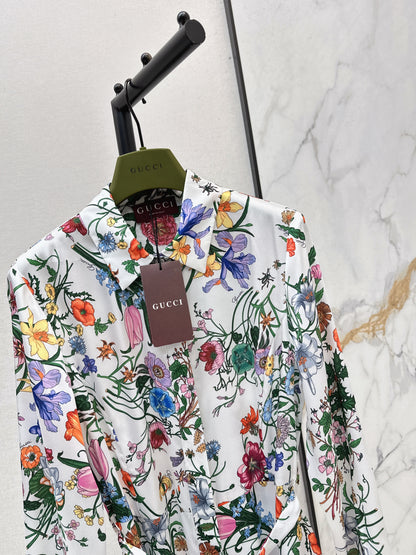 26ss Floral Pattern Dress