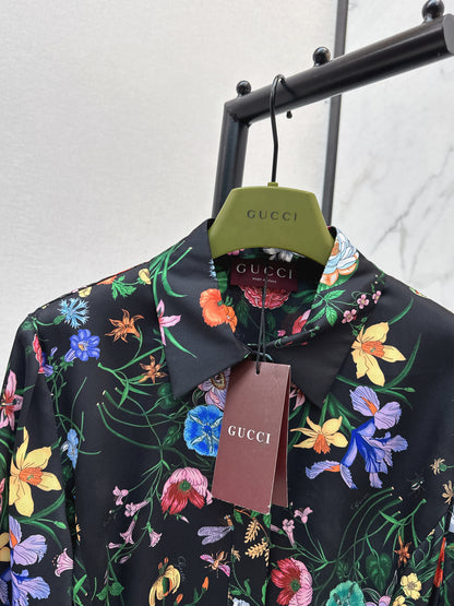 26ss Floral Pattern Dress
