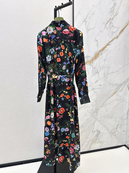 26ss Floral Pattern Dress