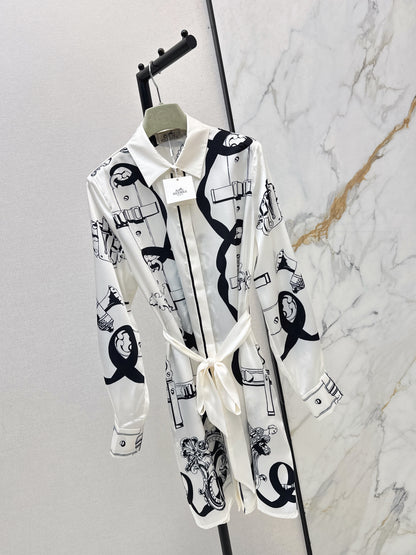 26ss Totem Print Dress