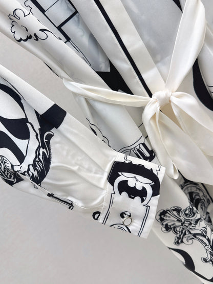 26ss Totem Print Dress