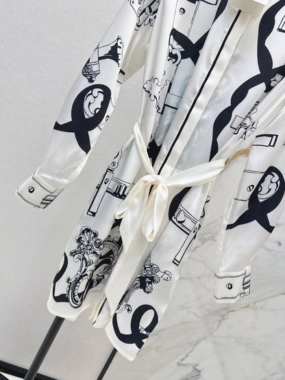 26ss Totem Print Dress