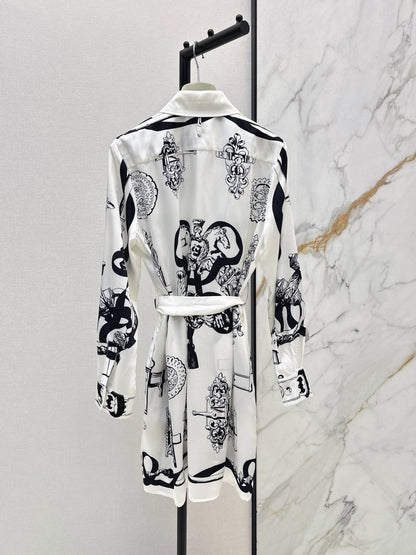 26ss Totem Print Dress