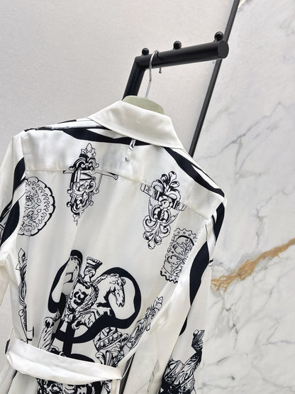 26ss Totem Print Dress