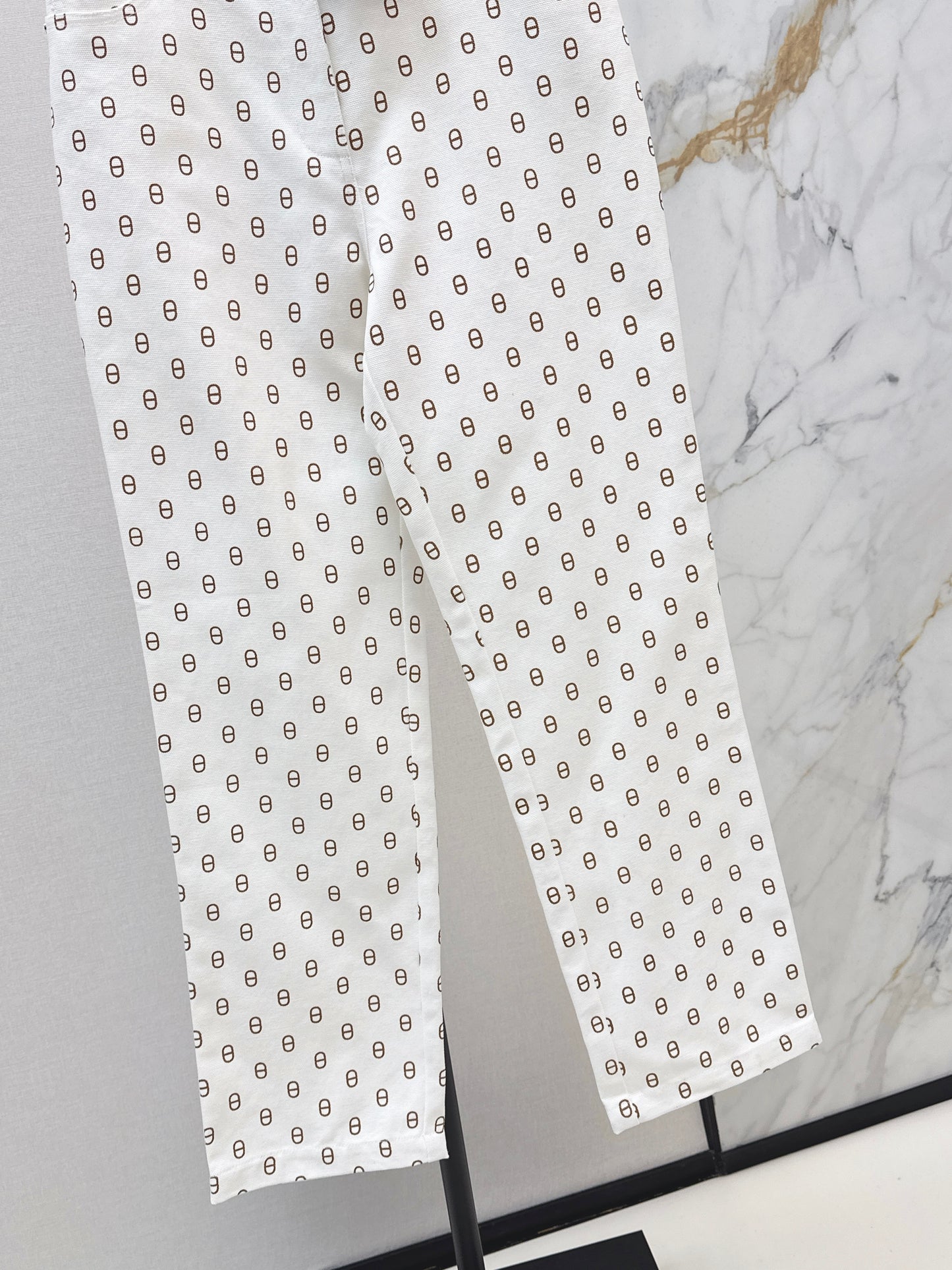 26ss Pig nose print jeans