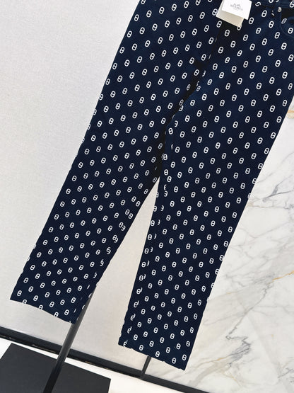 26ss Pig nose print jeans