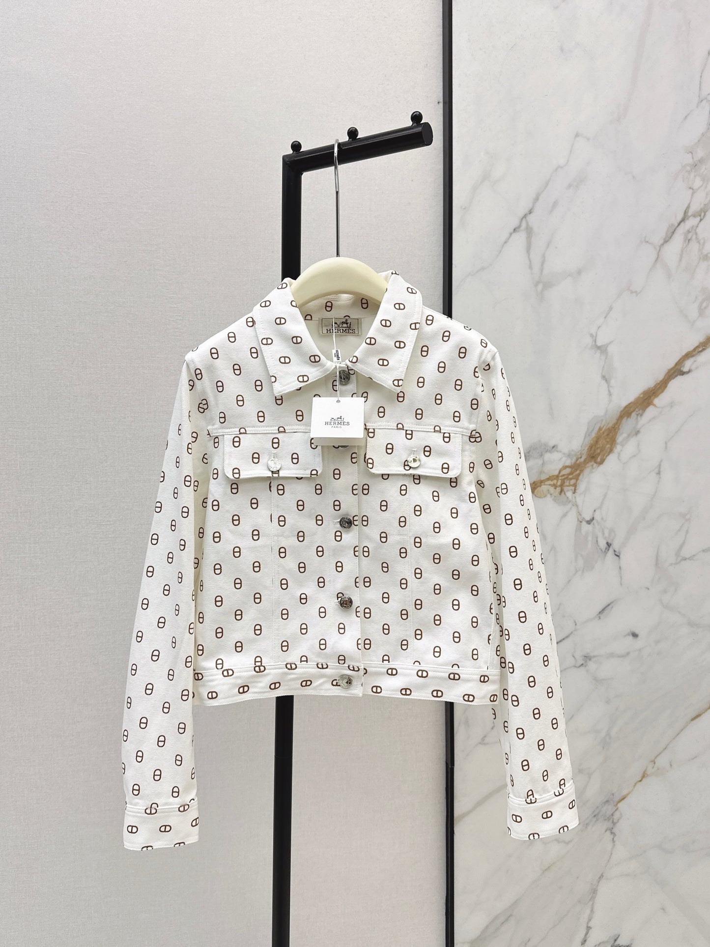 26ss Collared Denim Jacket