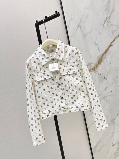 26ss Collared Denim Jacket
