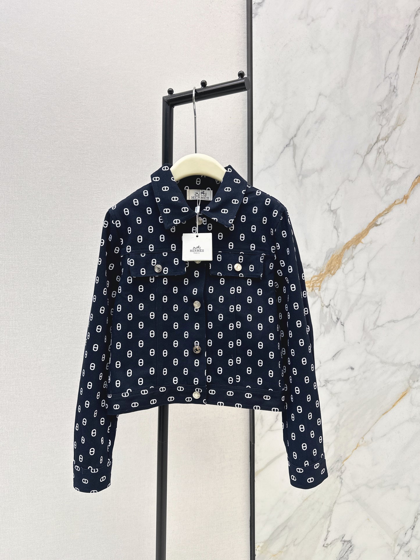 26ss Collared Denim Jacket