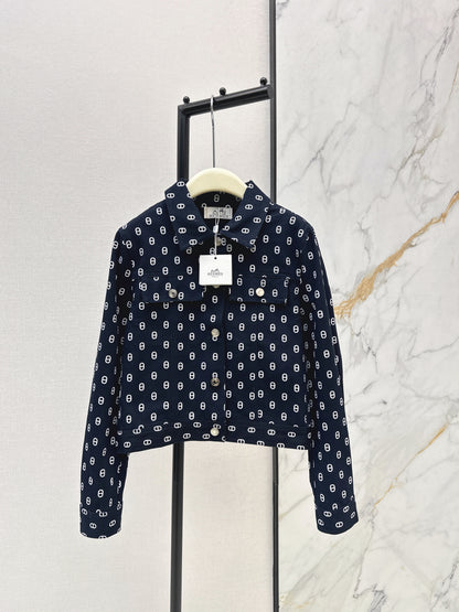 26ss Collared Denim Jacket