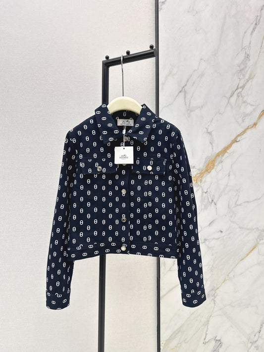 26ss Collared Denim Jacket