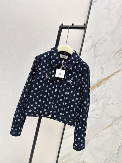 26ss Collared Denim Jacket
