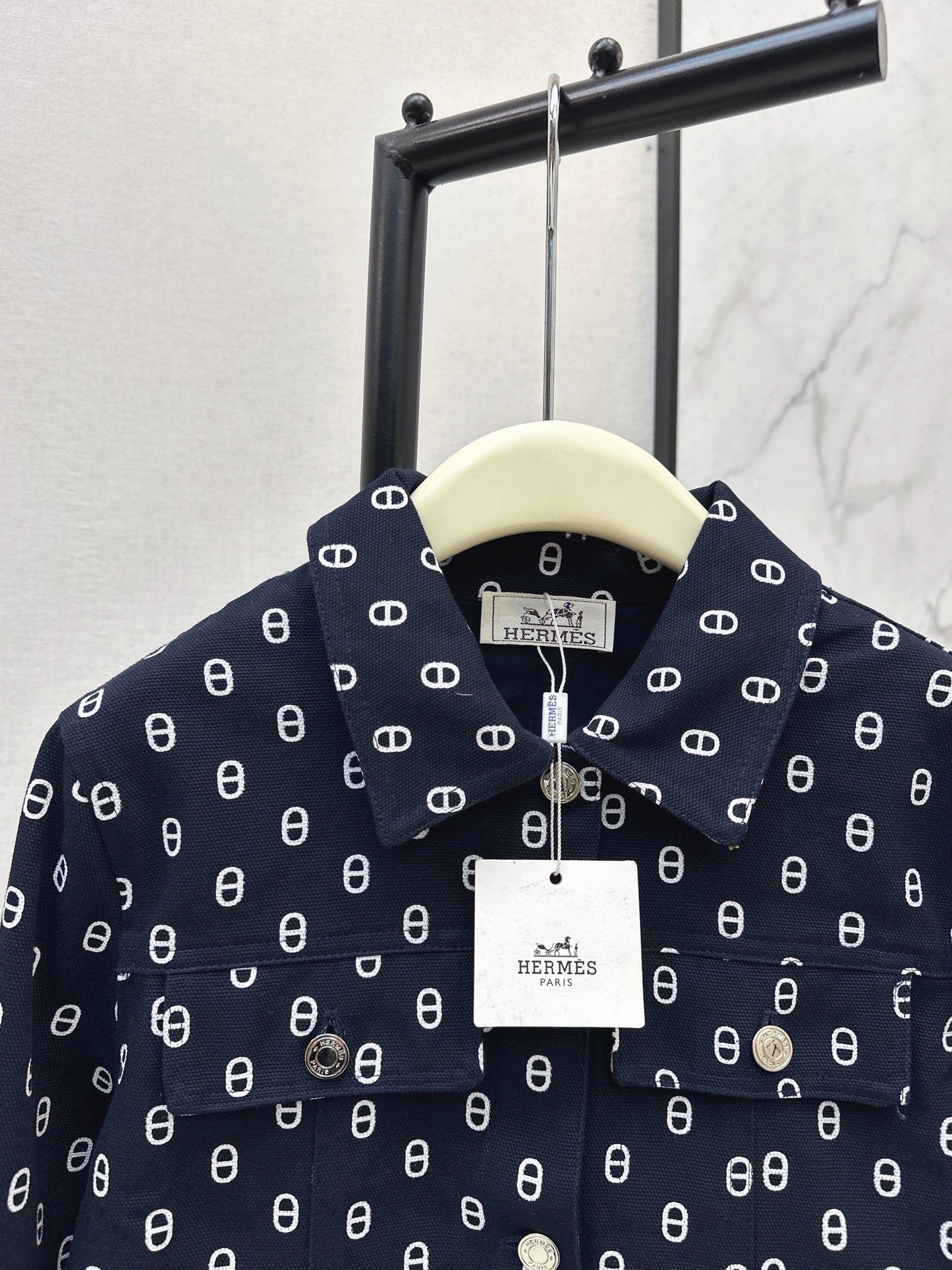 26ss Collared Denim Jacket