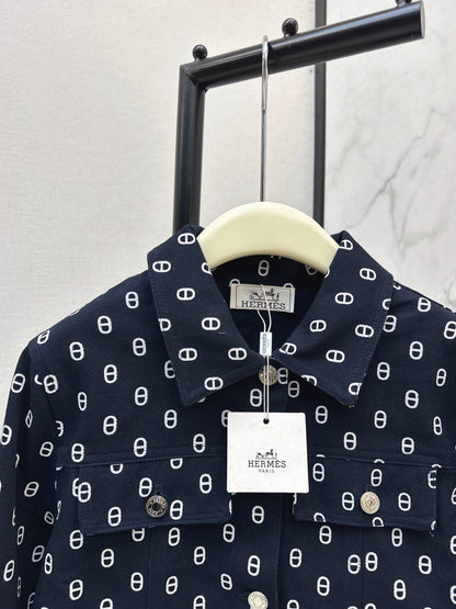 26ss Collared Denim Jacket