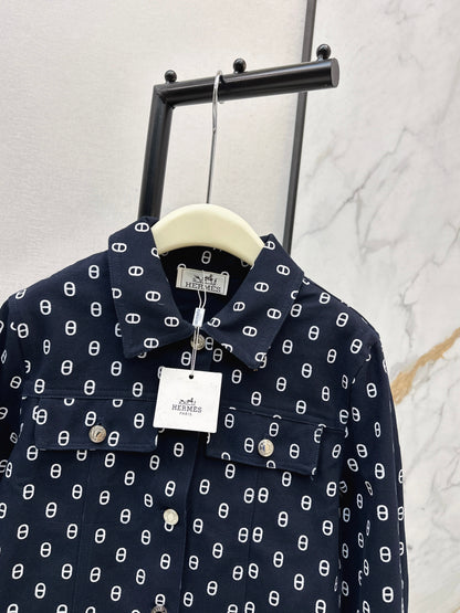 26ss Collared Denim Jacket