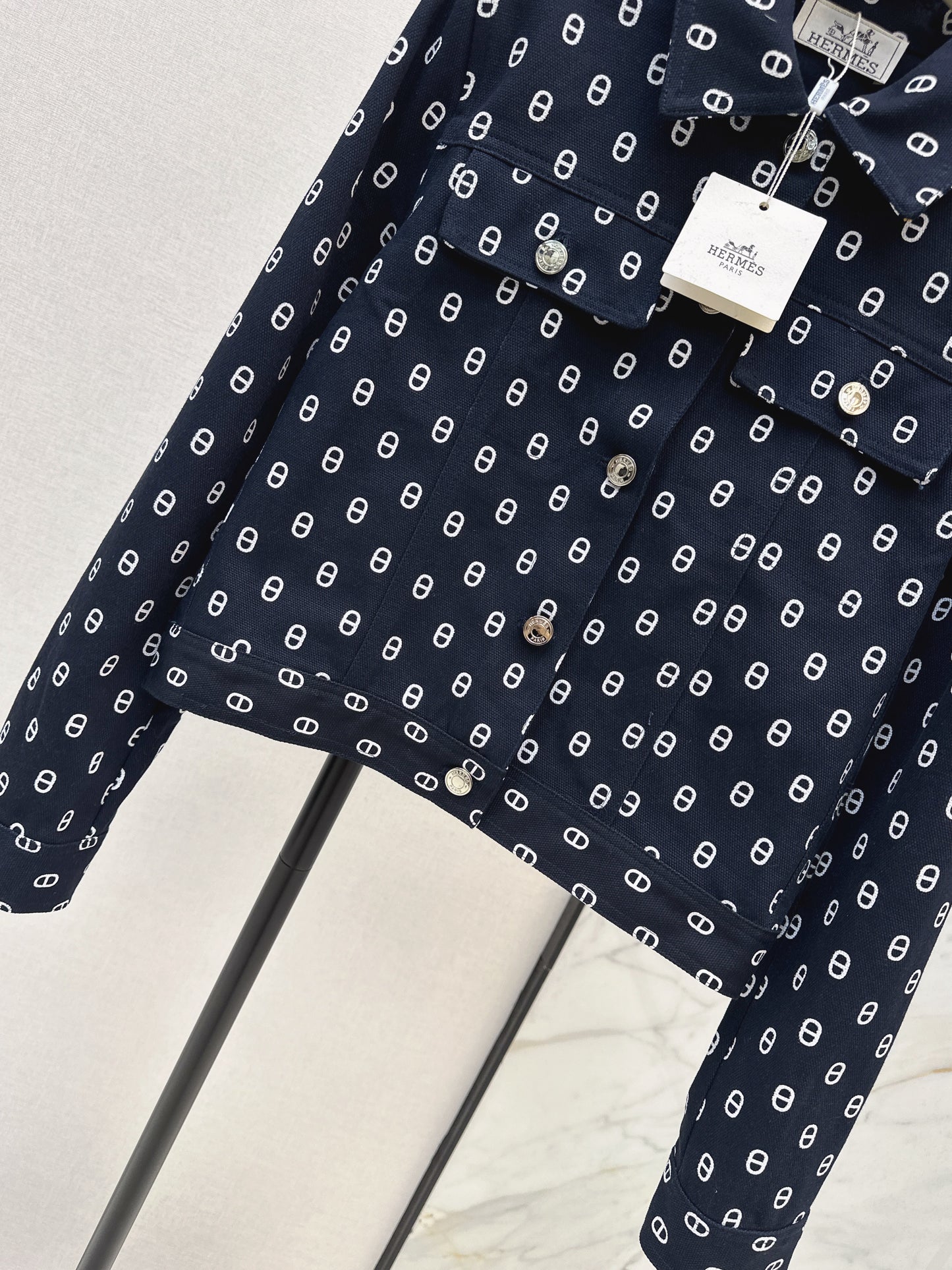 26ss Collared Denim Jacket