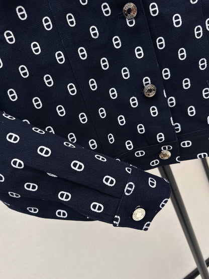 26ss Collared Denim Jacket
