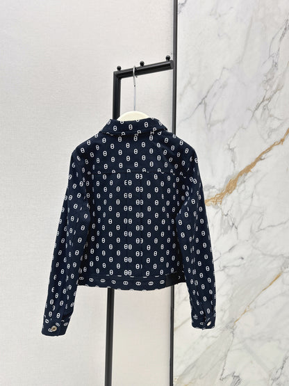 26ss Collared Denim Jacket