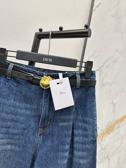 26ss Belted Jeans