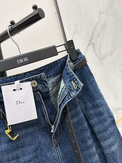 26ss Belted Jeans