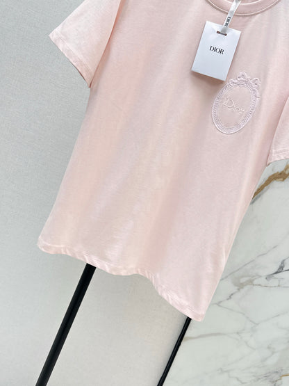 26ss Embroidered T-shirt