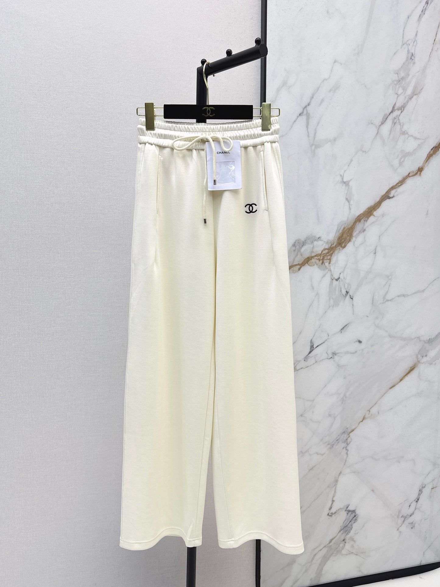 26ss Elastic waist casual trousers