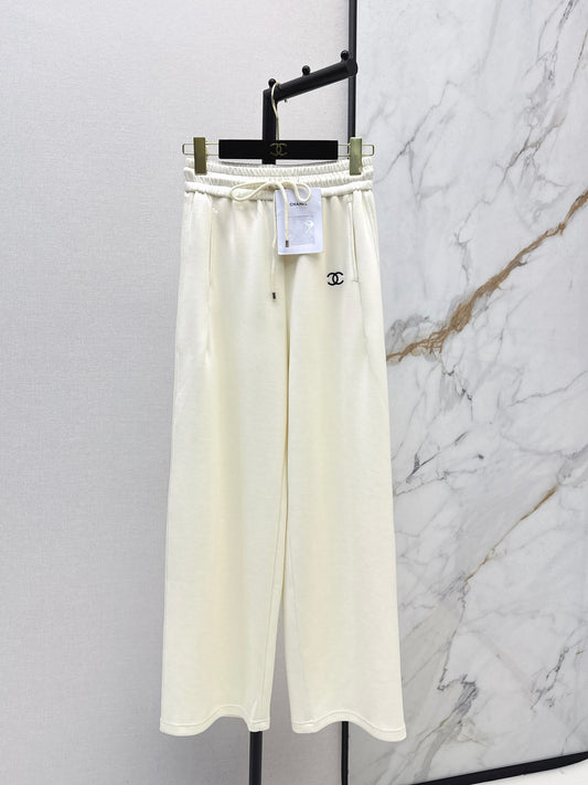 26ss Elastic waist casual trousers