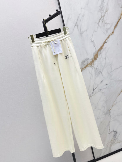 26ss Elastic waist casual trousers