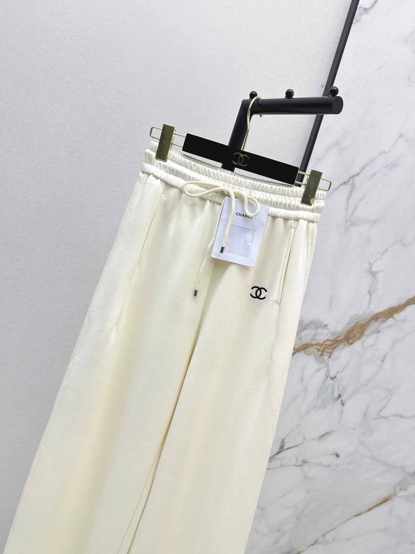 26ss Elastic waist casual trousers