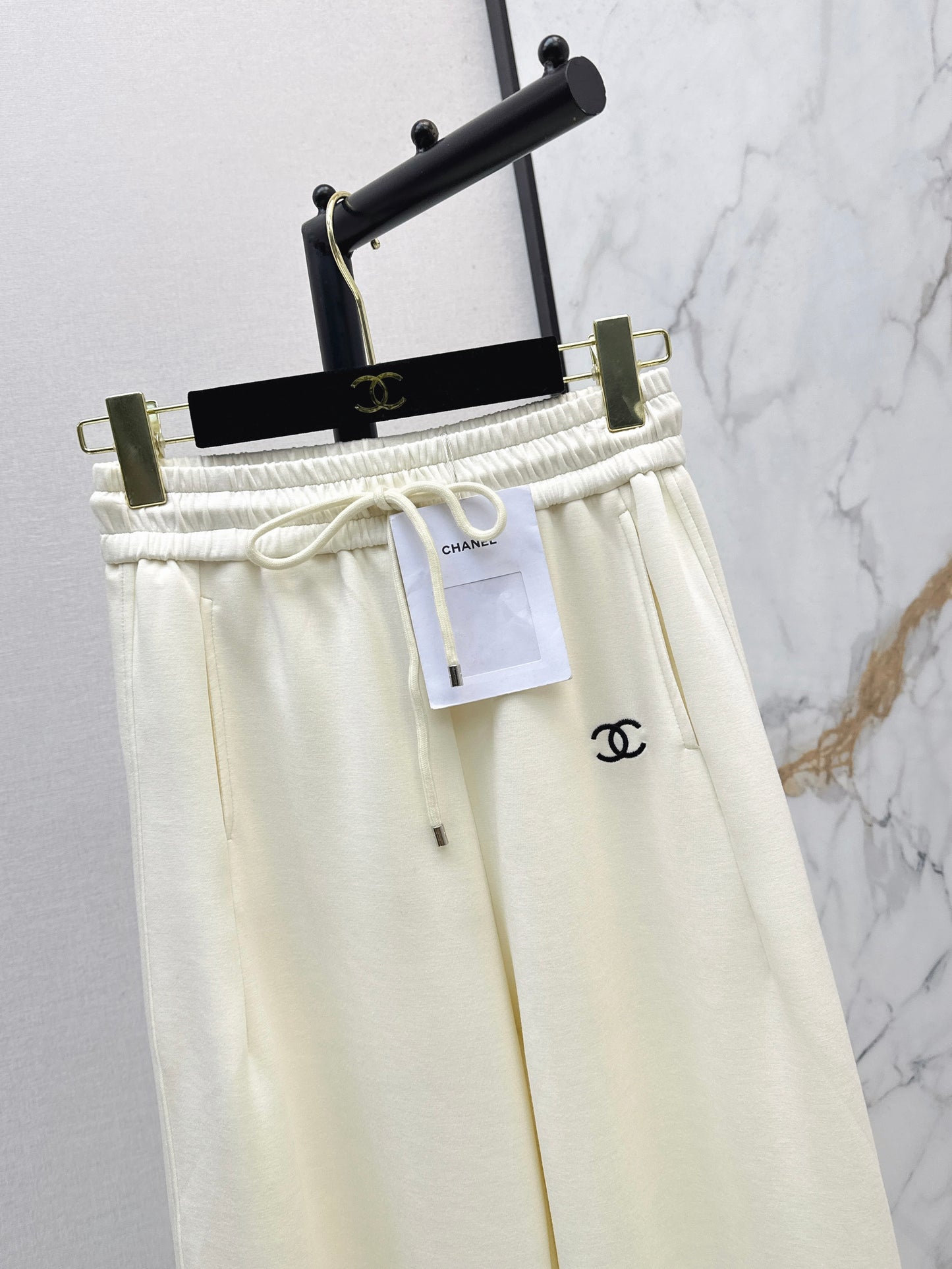 26ss Elastic waist casual trousers