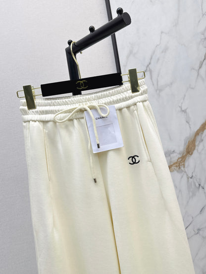 26ss Elastic waist casual trousers