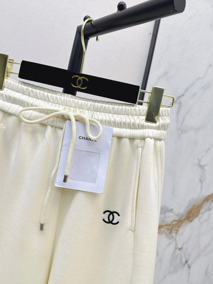 26ss Elastic waist casual trousers