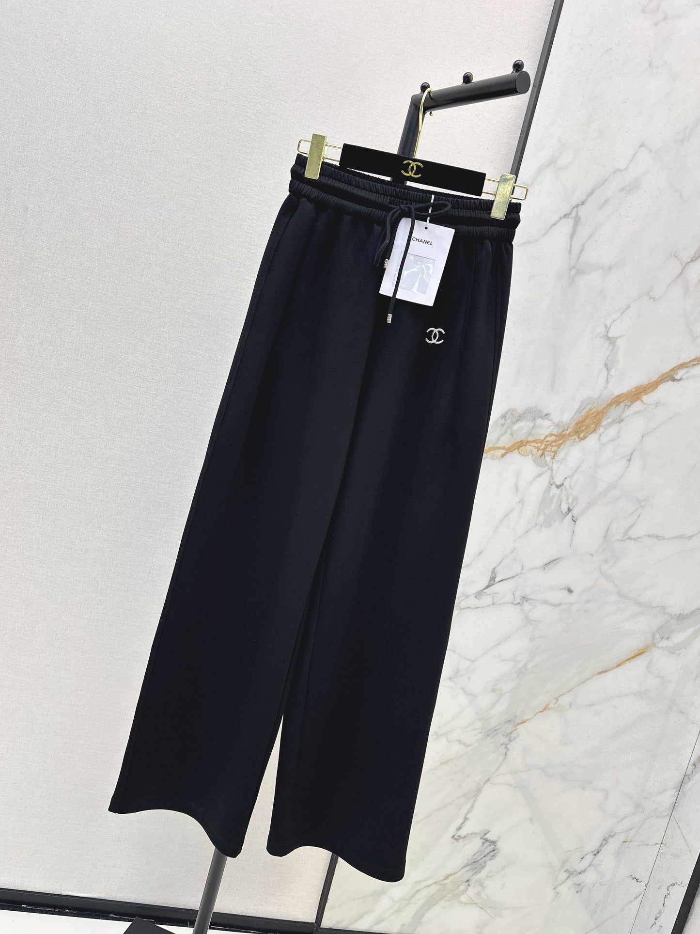 26ss Elastic waist casual trousers