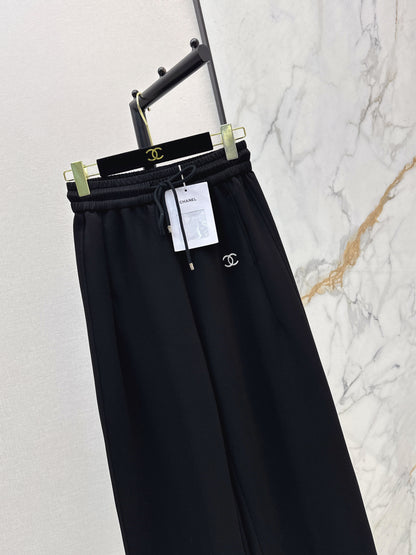 26ss Elastic waist casual trousers